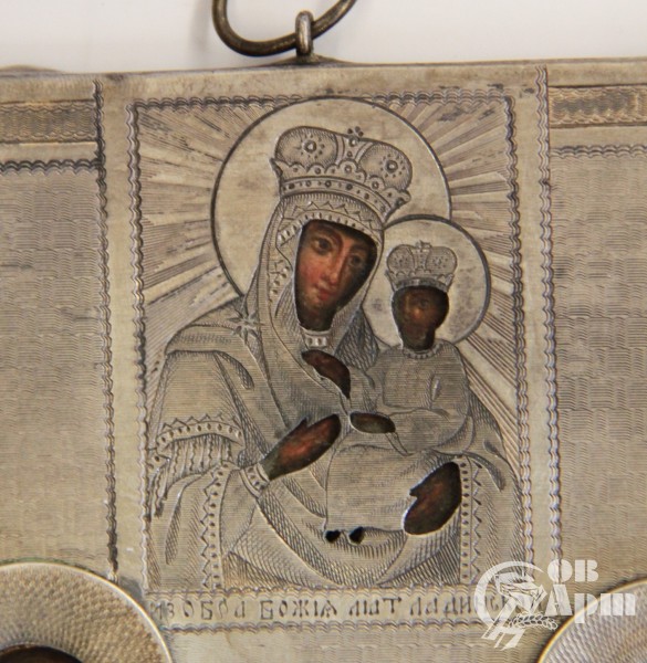 Икона «Святой Апостол Павел и Святая Мария»