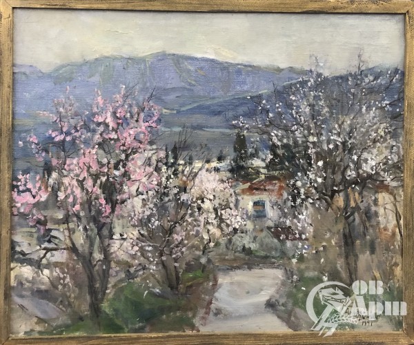 Картина " Весна в Крыму"