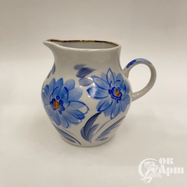 Чайный сервиз "Голубые цветы" на пять персон
