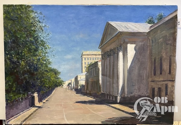 Картина "Гоголевский бульвар"