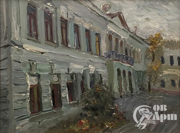 Картина "Уголок старой Москвы-2"
