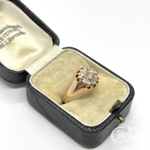 Кольцо с алмазами