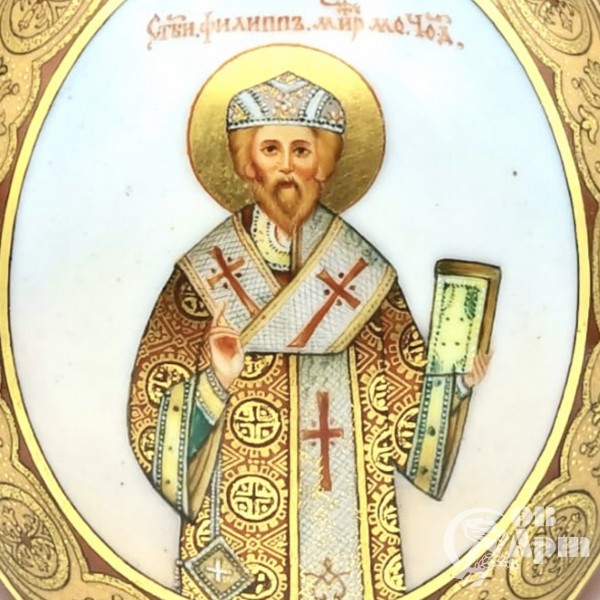 Пасхальное яйцо «Святитель Филипп митрополит Московский чудотворец»