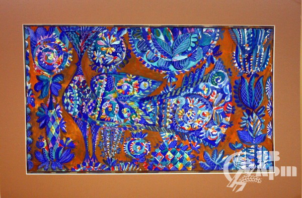 Рисунок "Синяя птица"