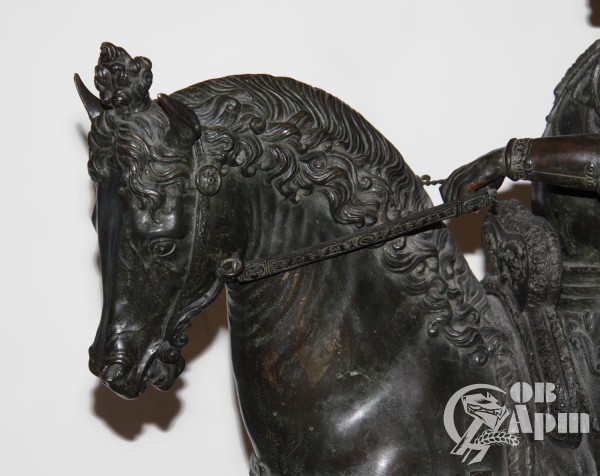 Скульптура "Конная статуя кондотьера Бартоломео Коллеони"