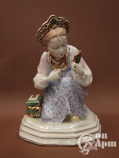 Скульптура "Малахитовая шкатулка"
