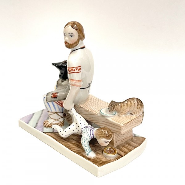 Скульптура "Сказка о попе и работнике его Балде"