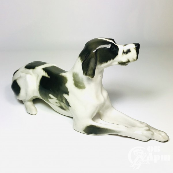 Скульптура "Собака пойнтер"