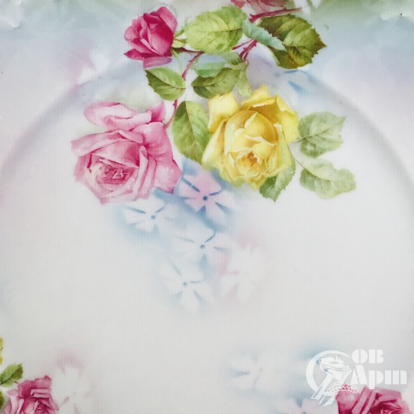 Тарелка « Букет роз»