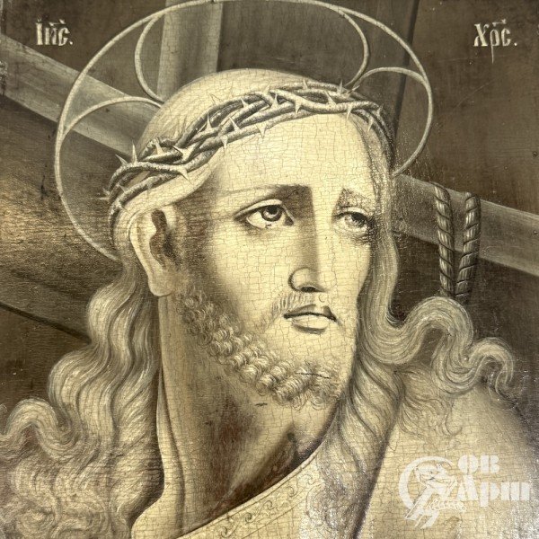 Икона "Иисус Христос в терновом венце" ("Спас Беленький")
