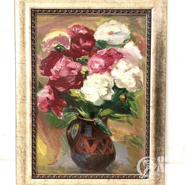 Корольков В.Г. «Пионы в вазе»